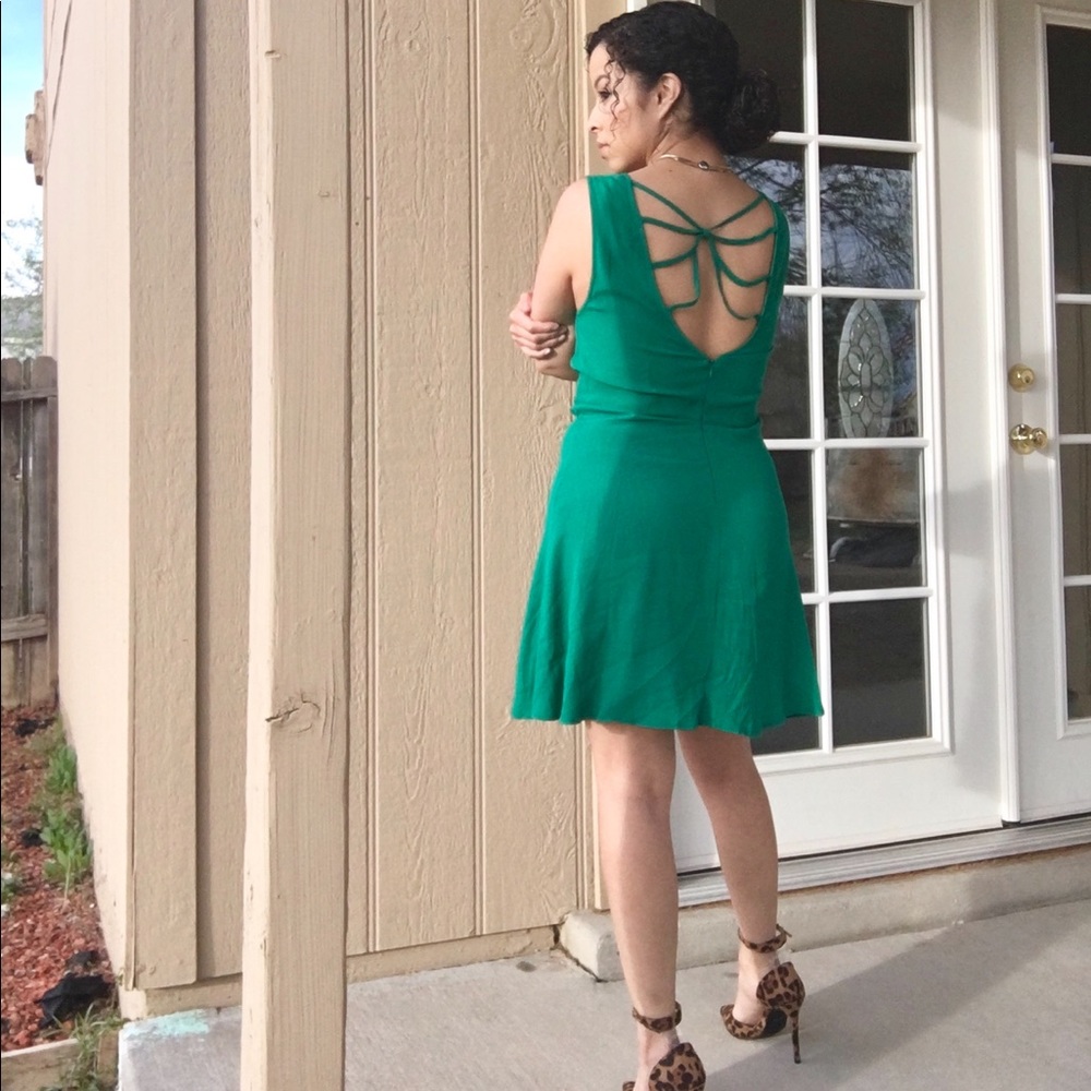 Back Laced Dress